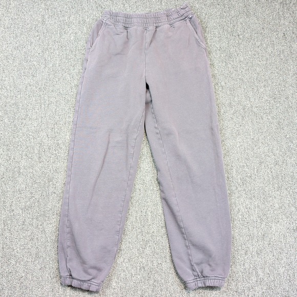 American Eagle Y2K Joggers XS Grey Cotton Blend Sweatpants Loungewear Streetwear — photo 2